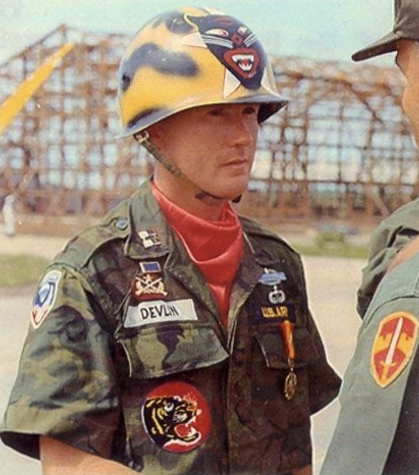 Bringing some color to the battlefield.